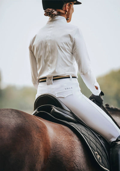 VALA Sculpt And Smooth Riding Breeches White
