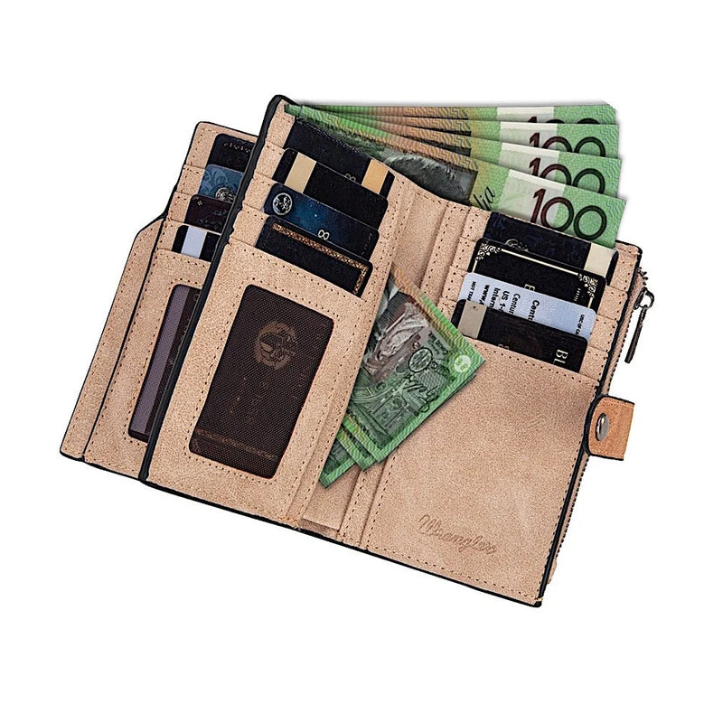 Wrangler W Stitch Wallet