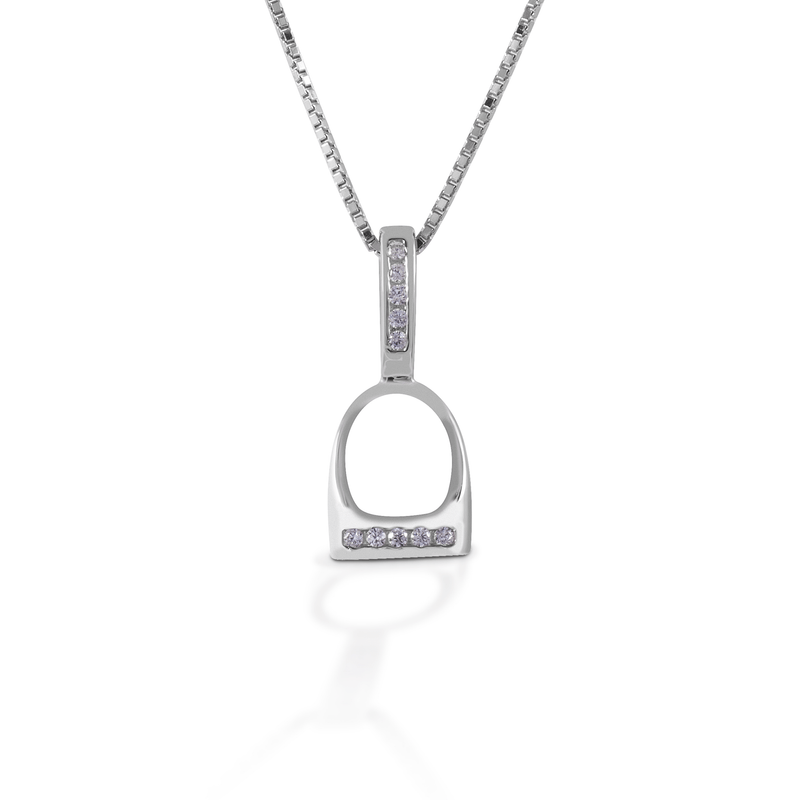 Kelly Herd English Stirrup Small Necklace