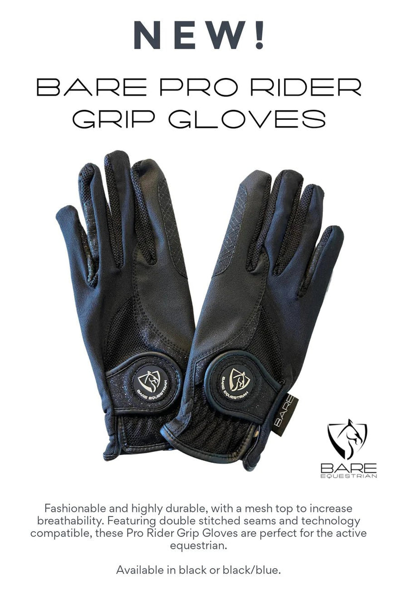 BARE Pro Rider Mesh Grip Gloves