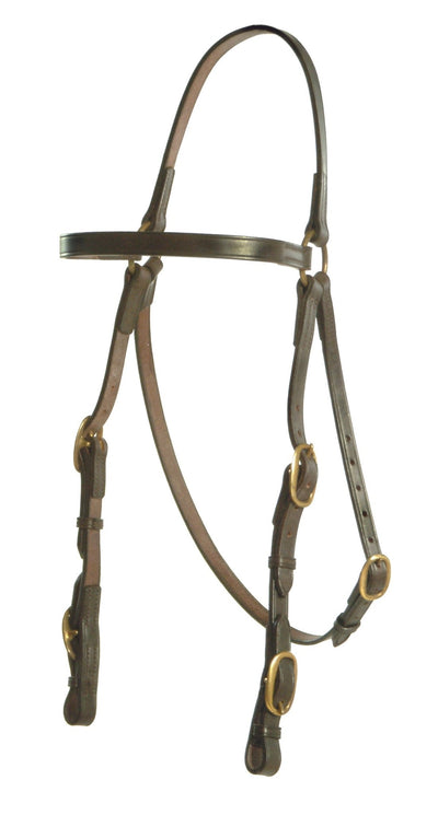 Good As Gold - Ring Head Race Bridle