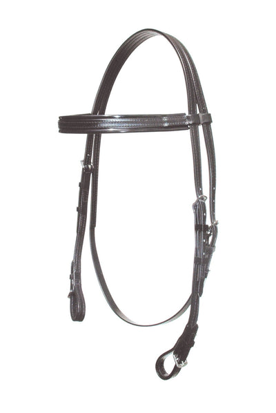 Good As Gold - PVC Race Bridle Head with Cavesson Noseband