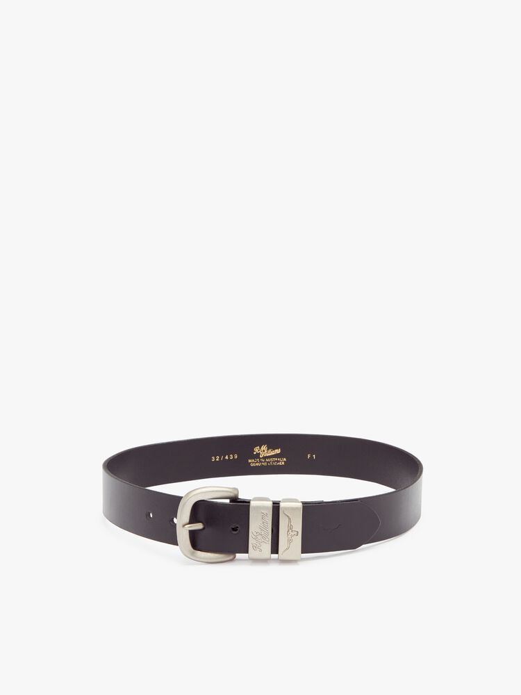 R.M. Williams 3 Piece Solid Hide Belt