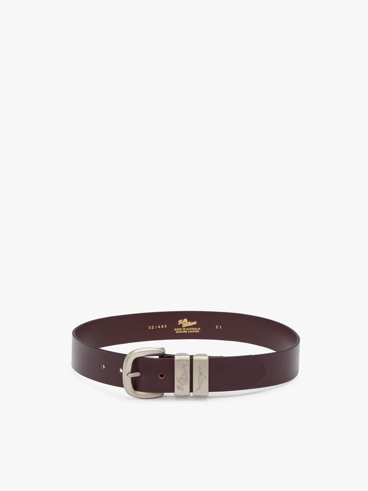 R.M. Williams 3 Piece Solid Hide Belt