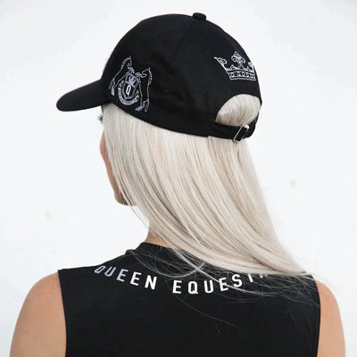 Queen Equestrian Crystal Queen Cap
