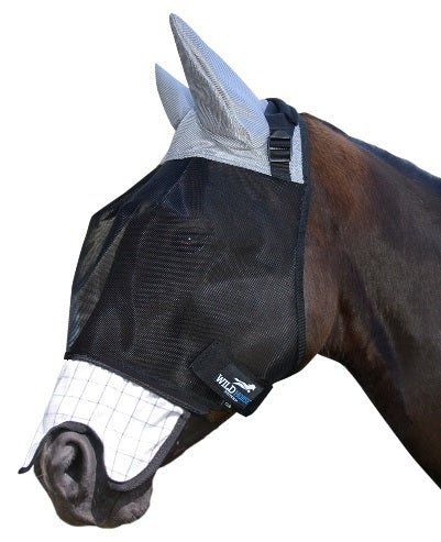 Wild Horse Fly Veil - 3 Dart FV5 - Mesh Face, Ears & Ripstop Nose