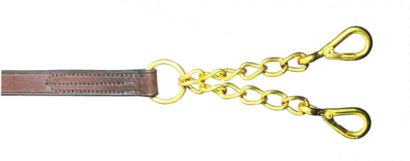 Leather Lead Brass Argosy Chain