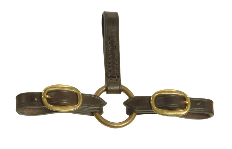 Leather Argosy - Two Brass Buckles