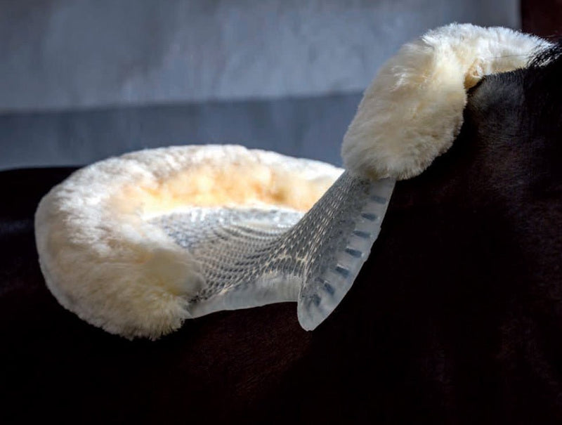 Acavallo Therapy Gel Pad with Sheepskin