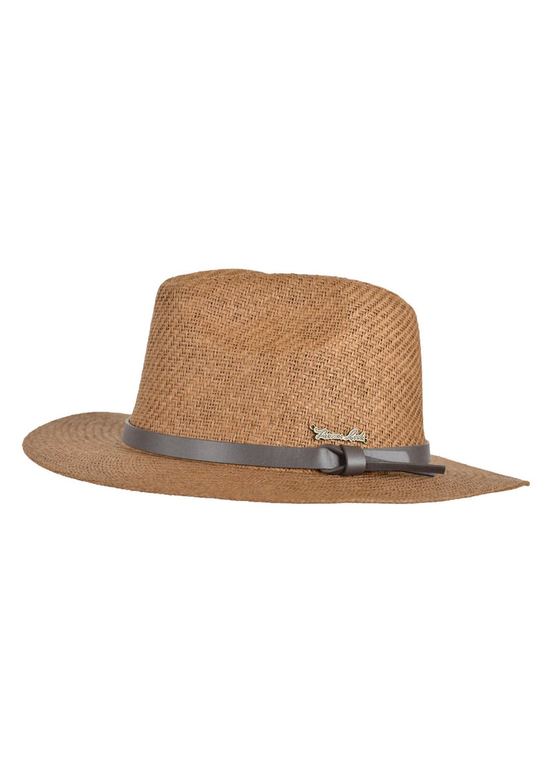 Image of brown coloured Thomas Cook Penrose Hat, available to purchase from Saddleworld Dural.
