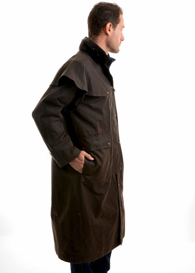 Thomas Cook Oilskin Long Coat