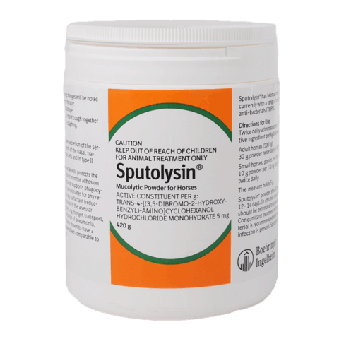 Sputolysin Powder Respiratory Treatment for Horses