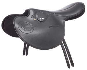 Enjoy Zilco Smooth Exercise Saddle: Lightweight, crafted for regular trackwork in stylish black.